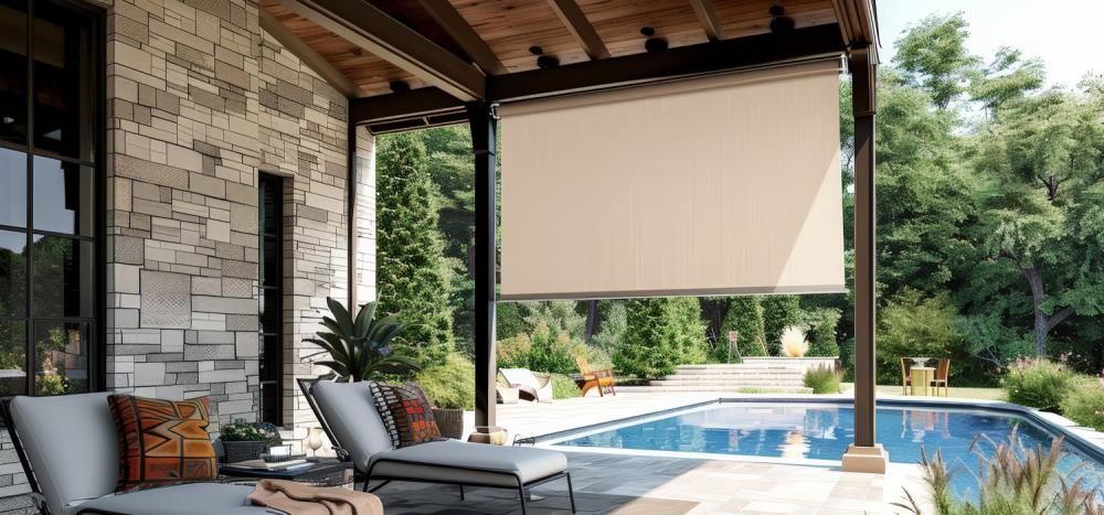 Tende da sole a caduta: caratteristiche e vantaggi