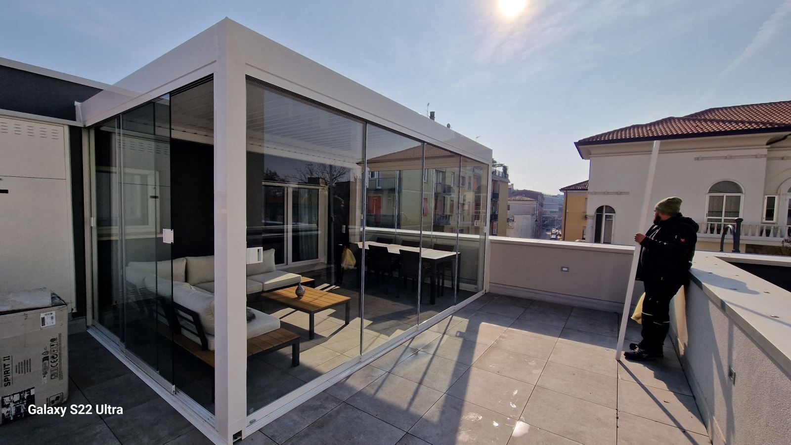 Realizzazione Pergola Bioclimatica Rovigo - Tecnologie Protettive