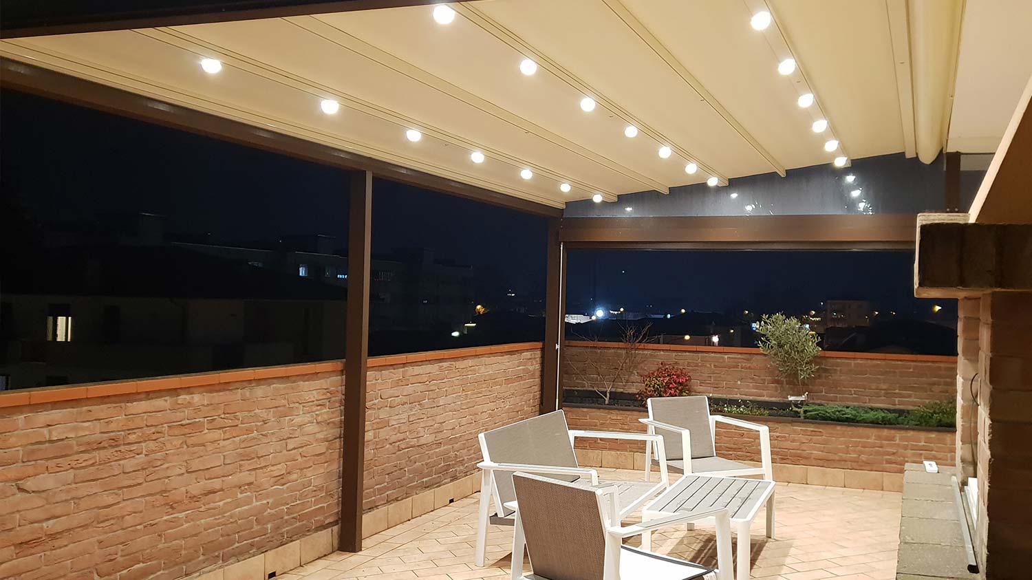 Realizzazione pergola A100 a Cavarzere (VE) - Tecnologie Protettive