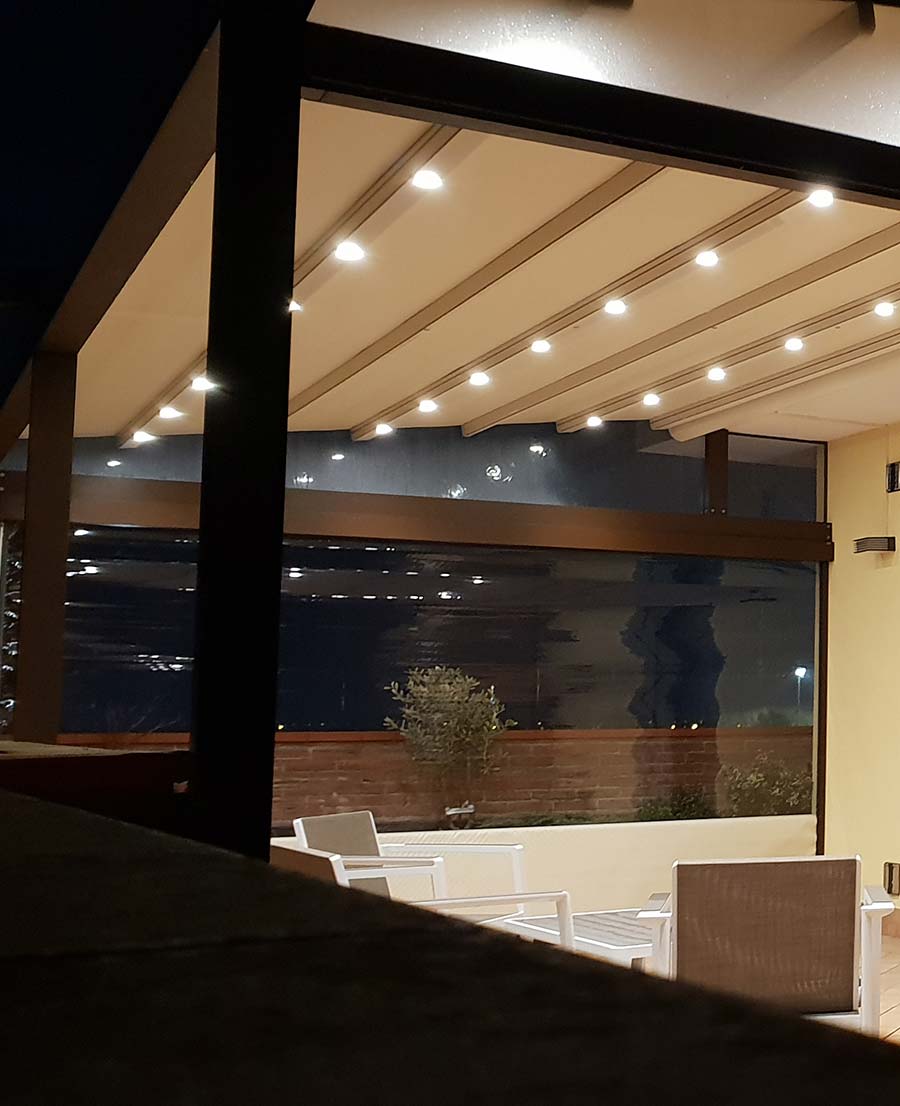 Realizzazione pergola A100 a Cavarzere (VE) - Tecnologie Protettive