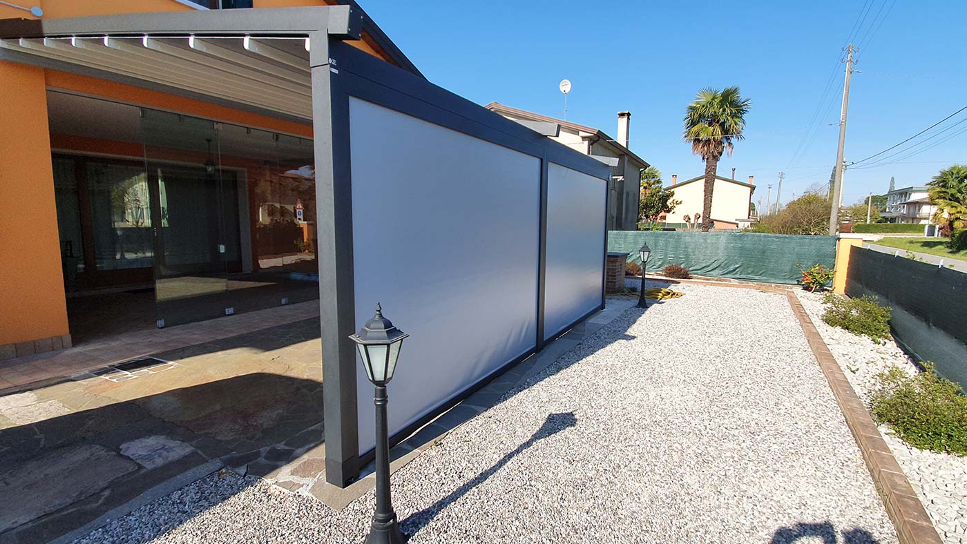 Realizzazione pergola A100 a Campodarsego (PD) - Tecnologie Protettive