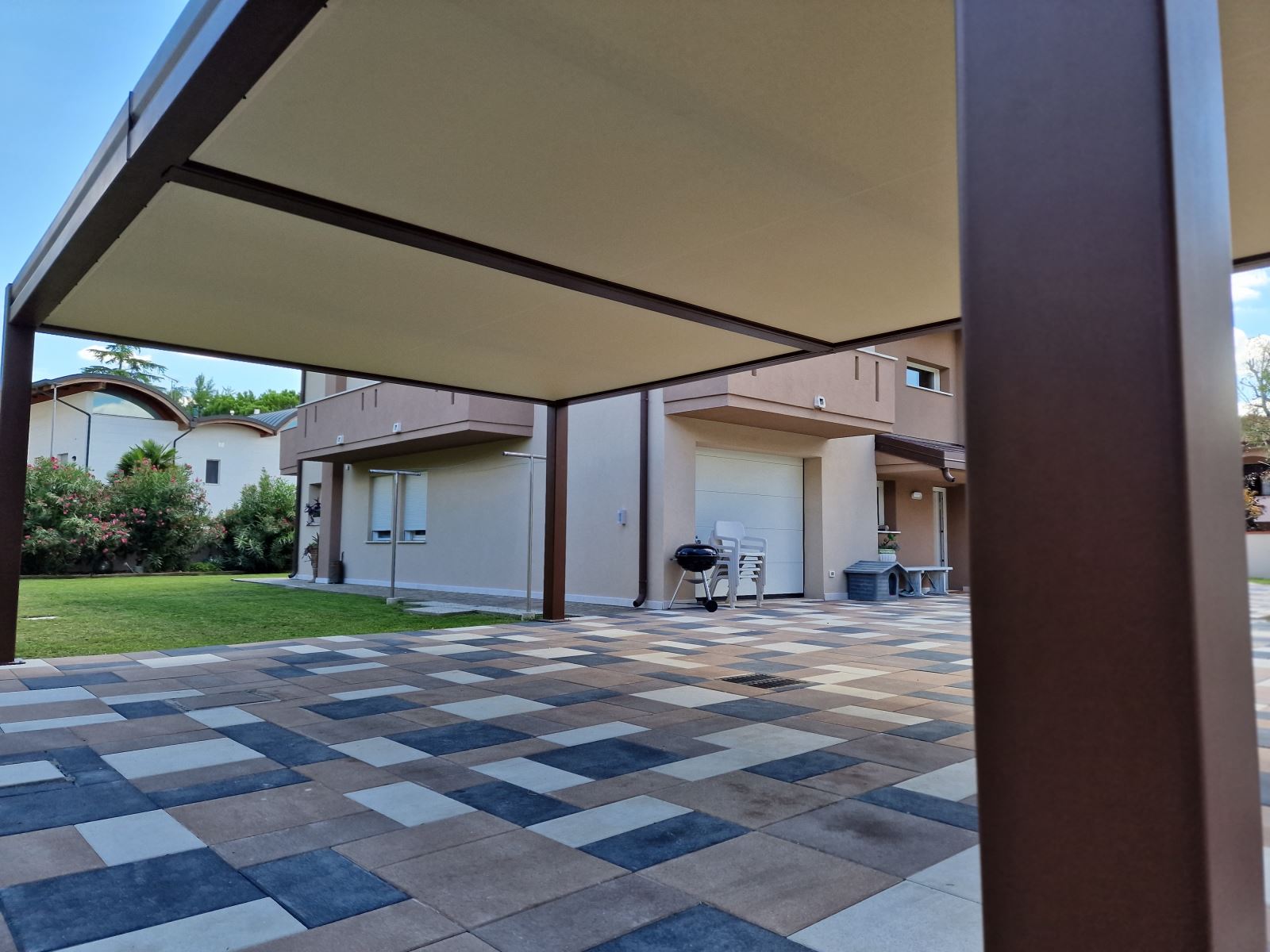 Realizzazione Pergola Linea Parking a Rovigo (RO) - Tecnologie Protettive