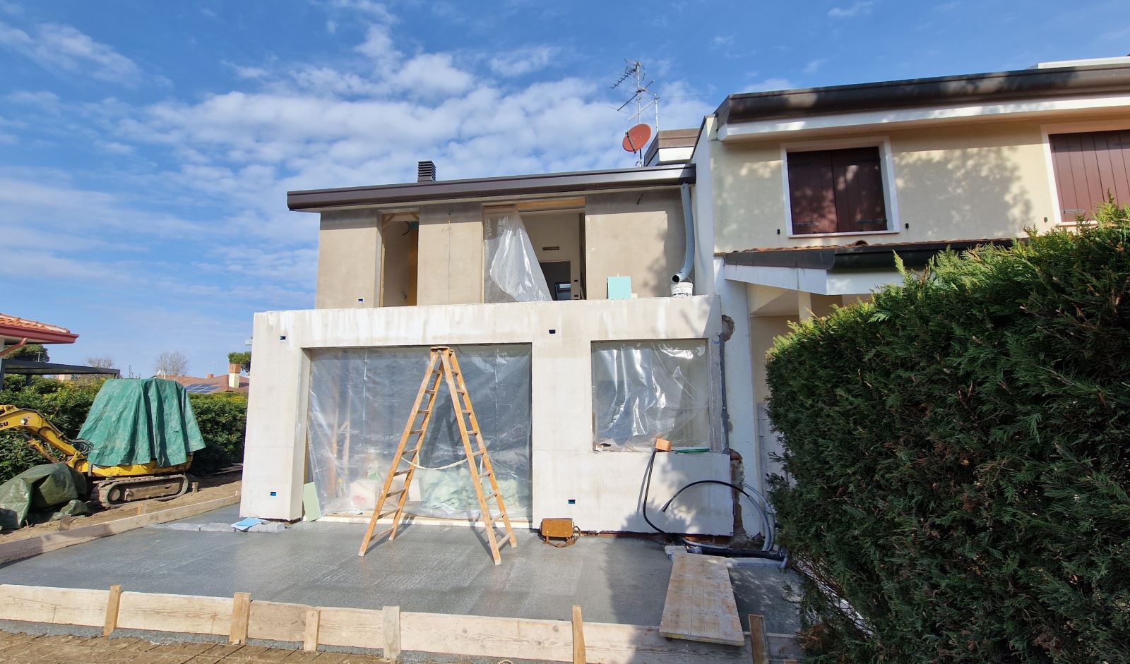 Realizzazione Pergola Kedry Plus a Albarella (RO) - Tecnologie Protettive