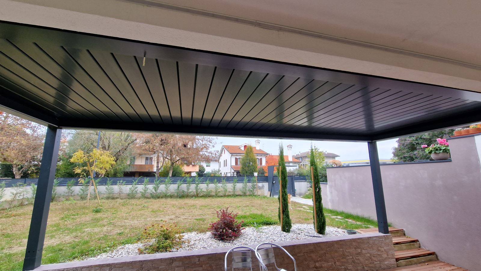 Realizzazione Pergola Kedry Plus a Rovigo (RO) - Tecnologie Protettive