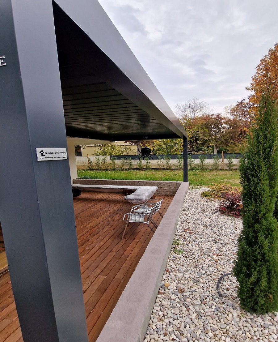 Realizzazione Pergola kedry Plus a Rovigo (RO) - Tecnologie Protettive