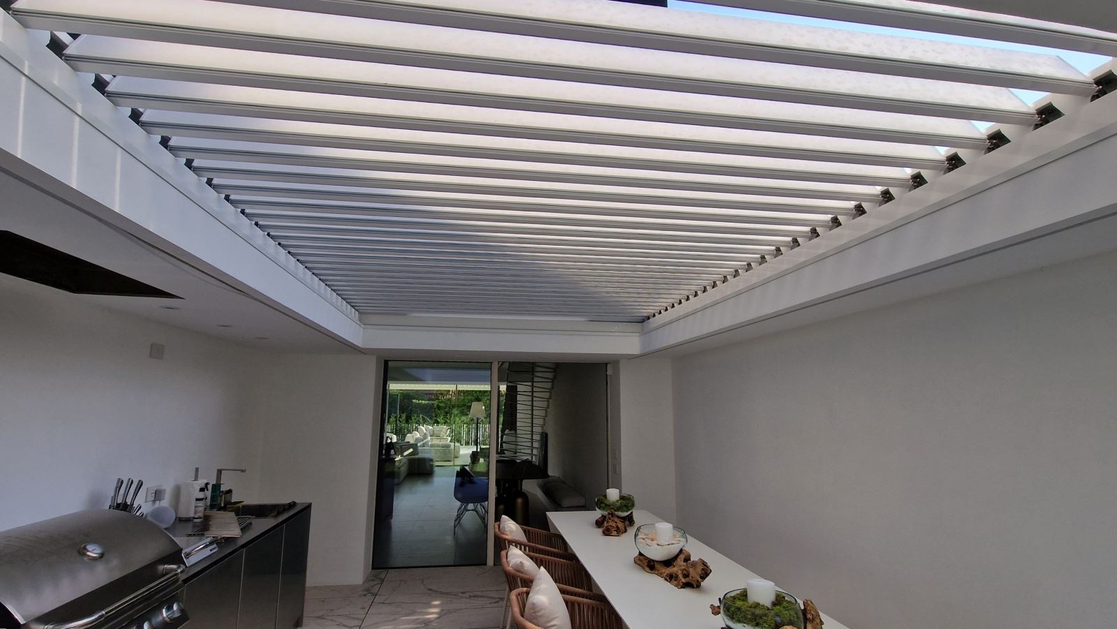 Realizzazione Pergola Kedry T ad Albarella (RO) - Tecnologie Protettive
