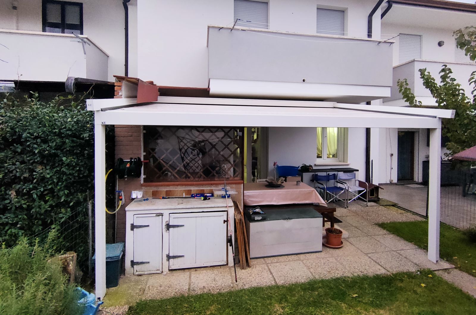 Realizzazione pergola A100 a Rovigo (RO) - Tecnologie Protettive