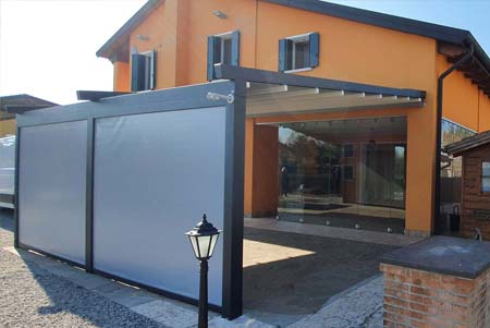 Pergola A100 - pergola ad impacchettamento