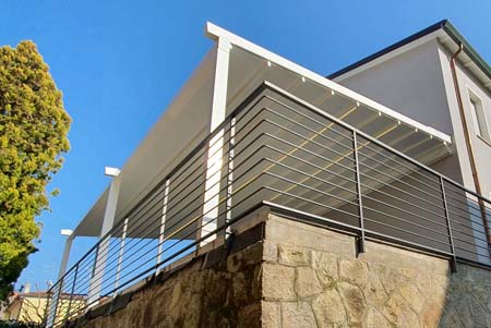 Pergola A100 - pergola ad impacchettamento