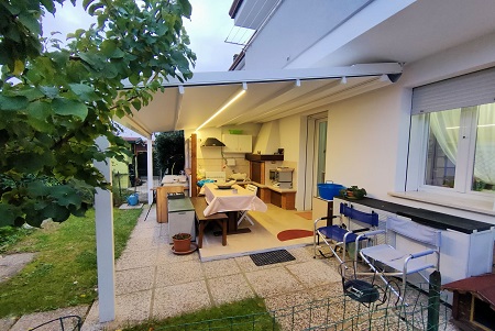 Pergola A100 Rovigo - pergola ad impacchettamento