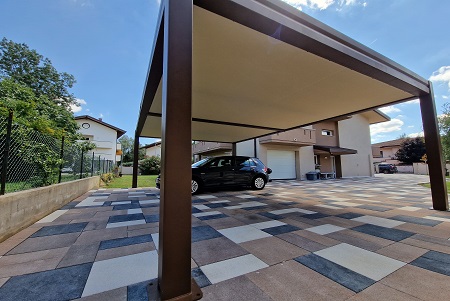 Pergola Linea Parking Rovigo - pergola fissa
