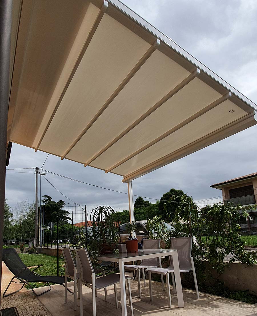 Realizzazione pergola A1 a Rovigo - Tecnologie Protettive